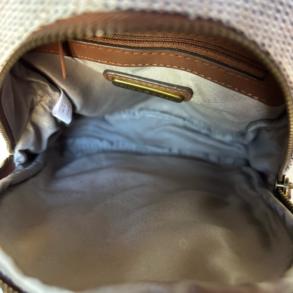 Rosetti Cream and Brown Sling Bag - Picture 8 of 13